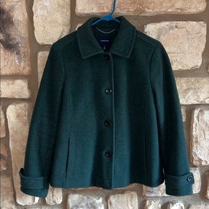 Lands' End wool blend coat size 12